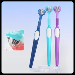 Adult Three-Sided Toothbrush