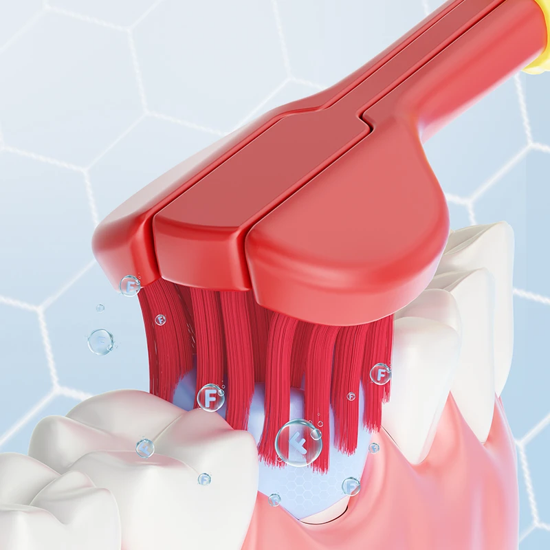 Kids Three-Sided Toothbrush