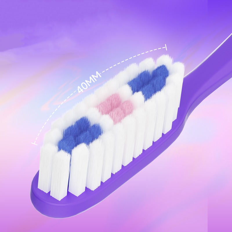 SKYA Adult Long-Head Toothbrush