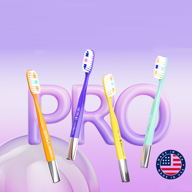SKYA Adult Long-Head Toothbrush