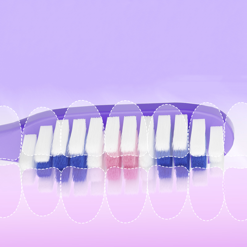 SKYA Adult Long-Head Toothbrush