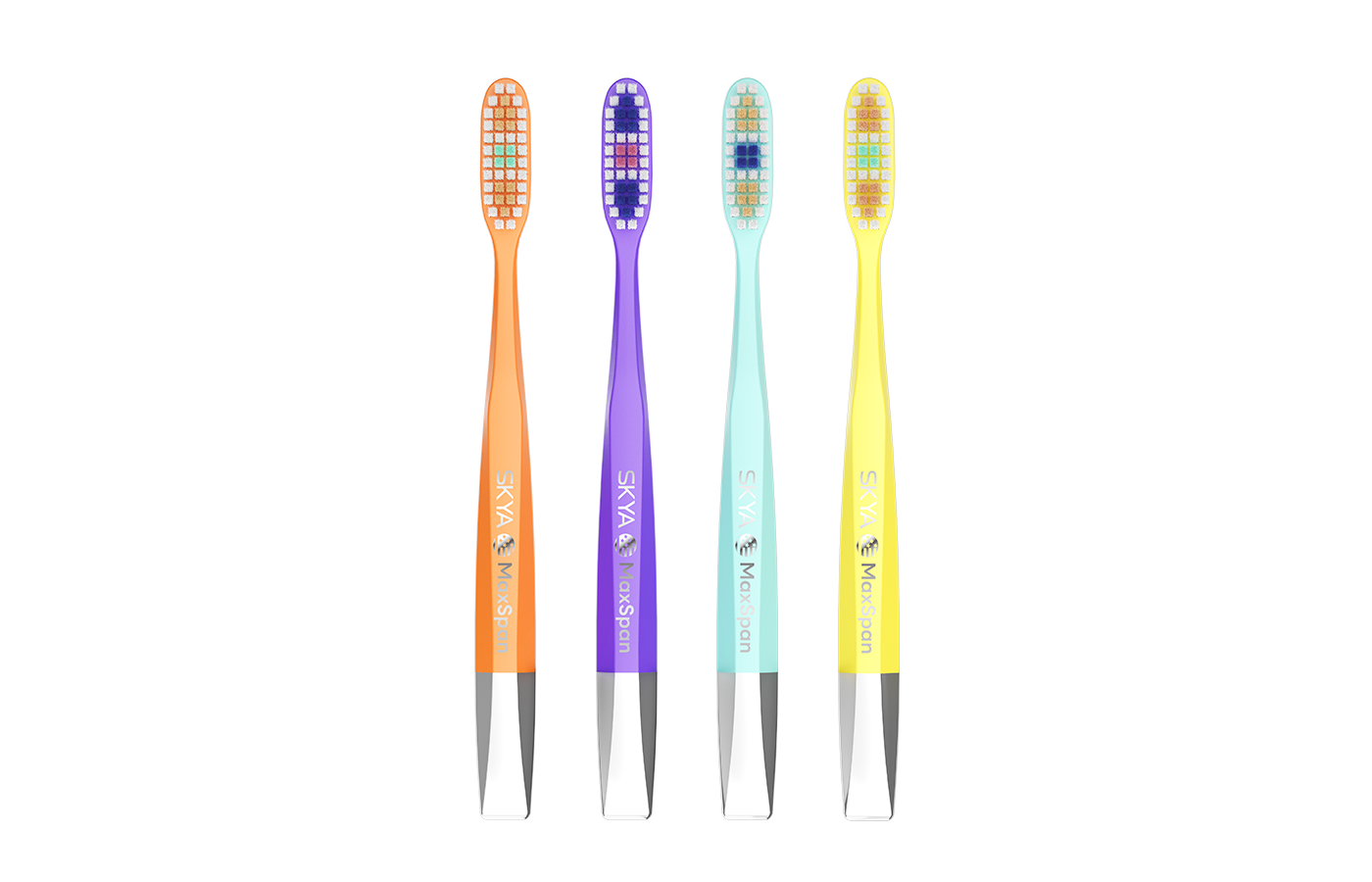 SKYA Adult Long-Head Toothbrush