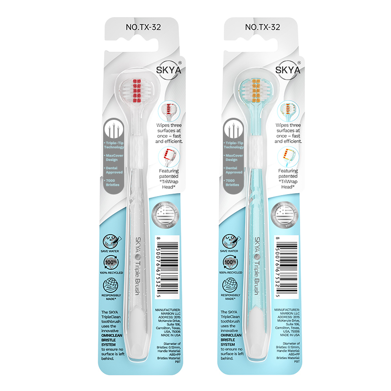 SKYA triple-tip toothbrush