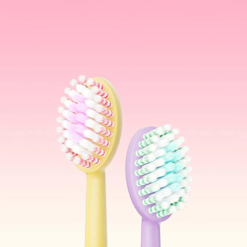 Kids Soft Bristle Toothbrush with Ice Cream Design